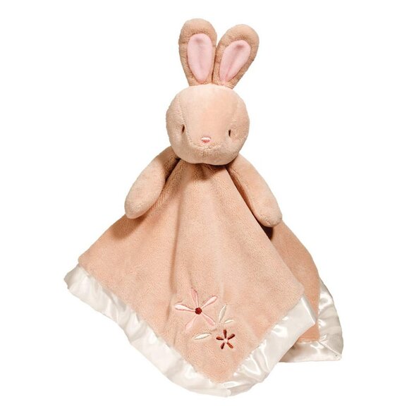 New w/ Tag Douglas Baby Lil Snuggler Tan Bunny Security Blanket Lovey - Picture 1 of 9